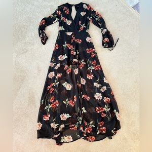 Revamped classy long dress